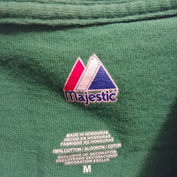 Boston Red Sox Green Shamrock MLB Baseball Green Roberts T-shirt Jersey. - Picture 3 of 4